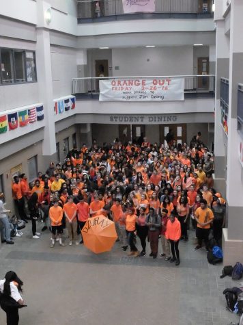 Wilde Lake Students Wear Orange for Jon Dzuray