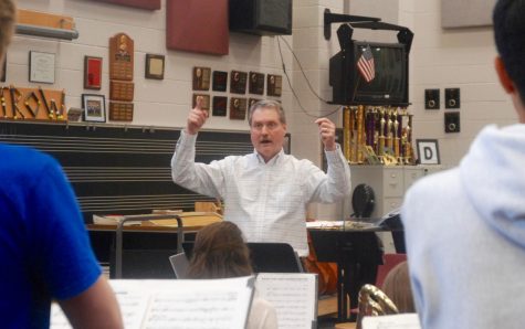 Band Conductor Mr. Dutrow Wins Outstanding Music Educator Award