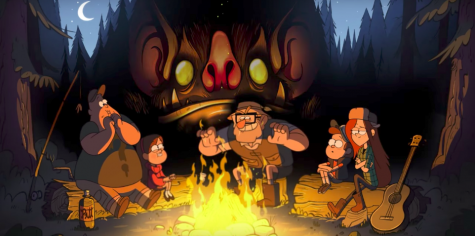 The main characters of Gravity Falls. Cartoon Network.