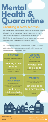 The American Psychological Association provides different ways to maintain a positive and healthy mindset during social distancing. 