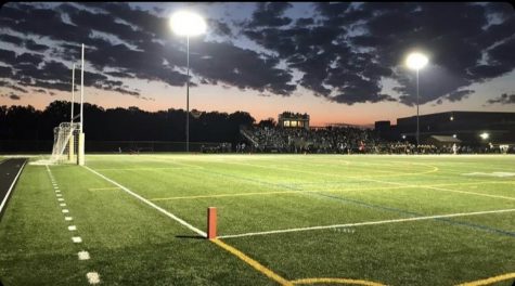 The Wilde Lake football field now sits empty.