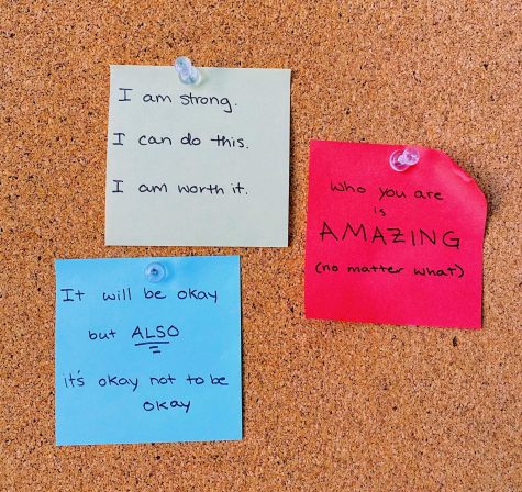 These are just a few of the sticky notes I’ve created for myself over the past year with affirmations to keep me going.