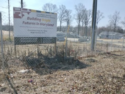 The construction site for the 13th high school on Mission Road. 