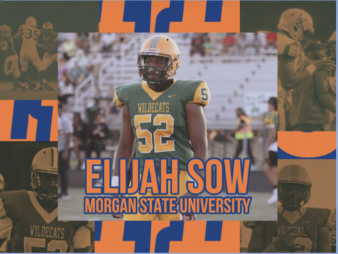 Elijah Sow, who held a record this past season, has decided to take his talents to the Morgan State Bears.
