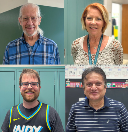 Mr. Mandl, Ms. Dixon, Mr. Crouch, and Dr. Sura will not be returning for the 2025-2026 school year.
